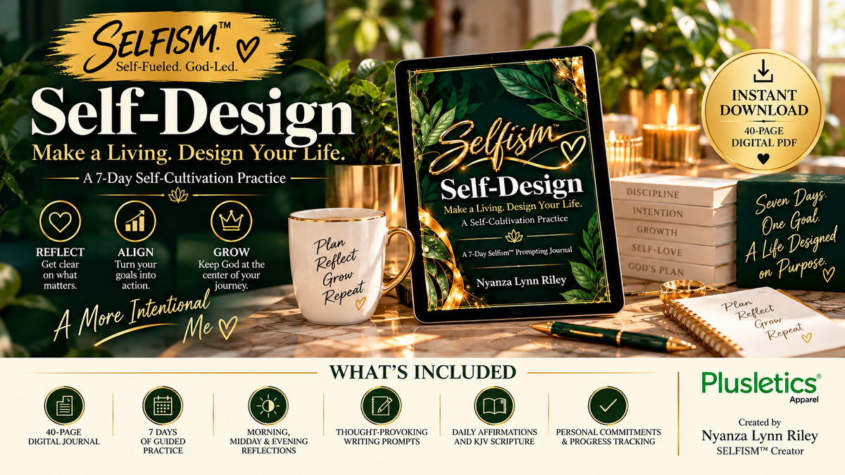 Selfism™ Self-Design: A 7-Day Prompting Journal - Free Shipping!