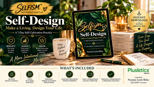 Selfism™ Self-Design: A 7-Day Prompting Journal - Free Shipping!