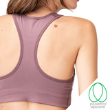 The Basics Racerback Sports Bra - Dusty Lavender