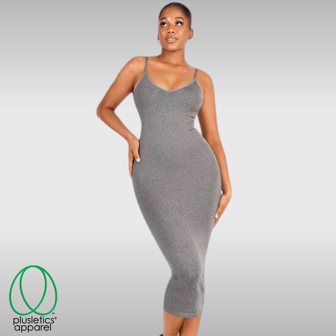 Sculptuous Femme Fatale Silhouette Shaper Dress Misty Mystique