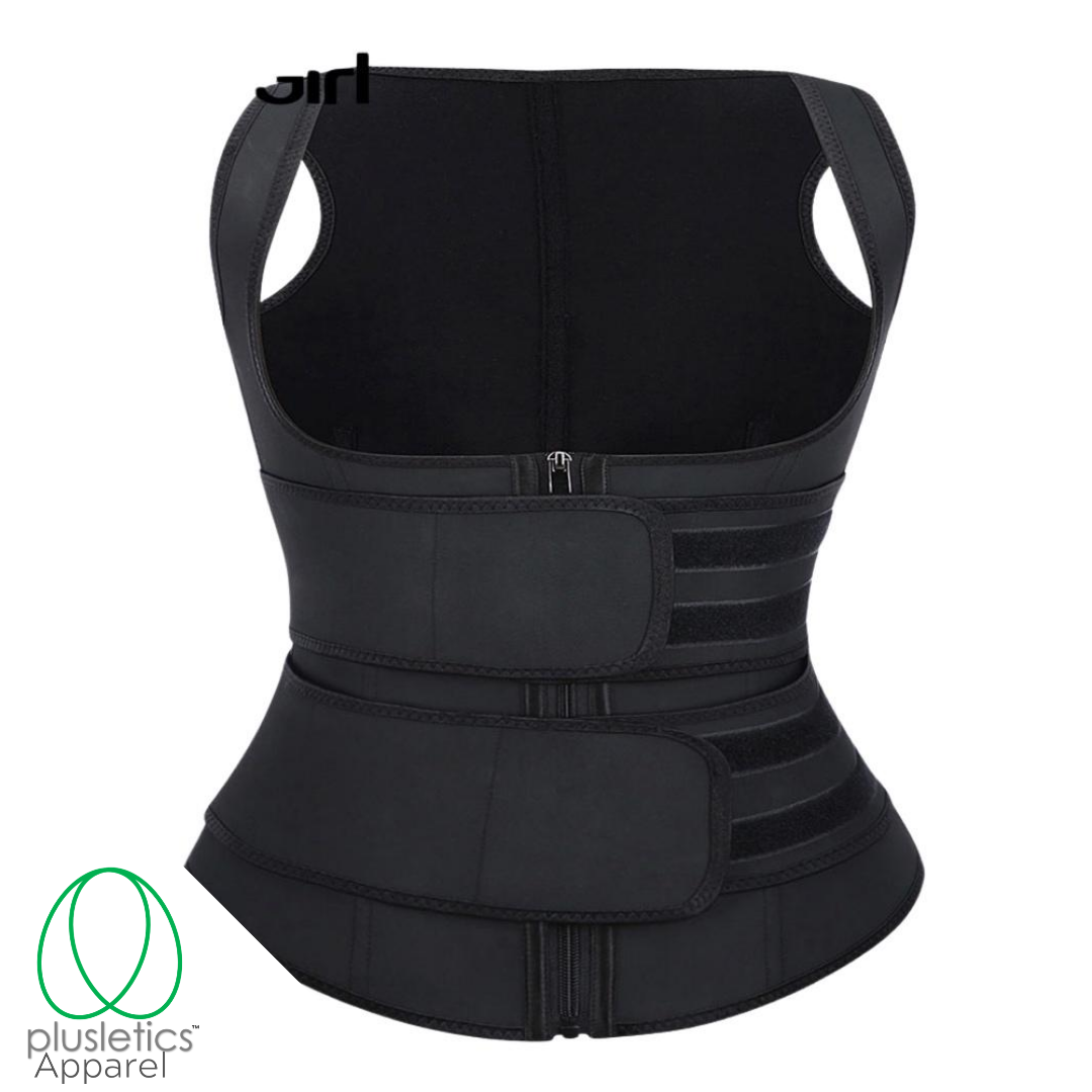 Double Snatched Latex Vest