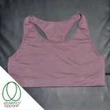 The Basics Racerback Sports Bra - Dusty Lavender