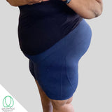 The Basics Biker Booty Shorts - Navy Blue