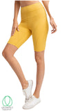 The Basics Biker Booty Shorts - Mustard