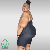 Sculptuous Mid-Thigh Catsuit - Midnight