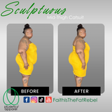 Sculptuous Mid-Thigh Catsuit - Chrome