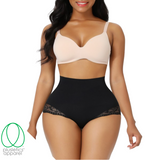 SCULPTuous™ Butt Lifting Mid Waist Lace Panty - Black