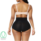 SCULPTuous™ Butt Lifting Mid Waist Lace Panty - Black
