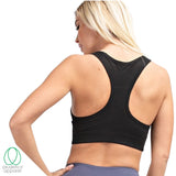 The Basics Racerback Sports Bra - Black