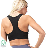 The Basics Racerback Sports Bra - Black