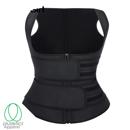 Double Snatched Latex Vest