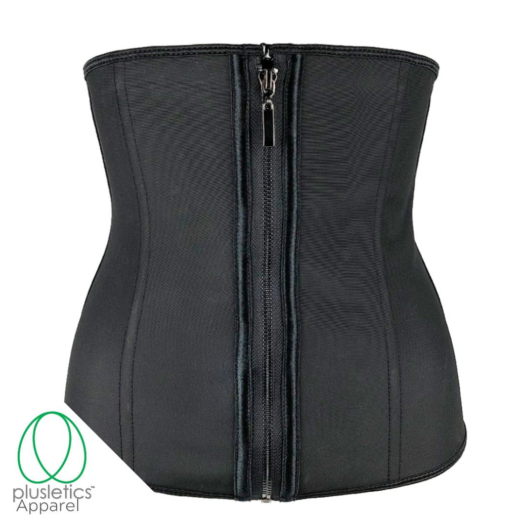 White Latex waist cincher Vest - Mens Corset Vest – Miss Leather