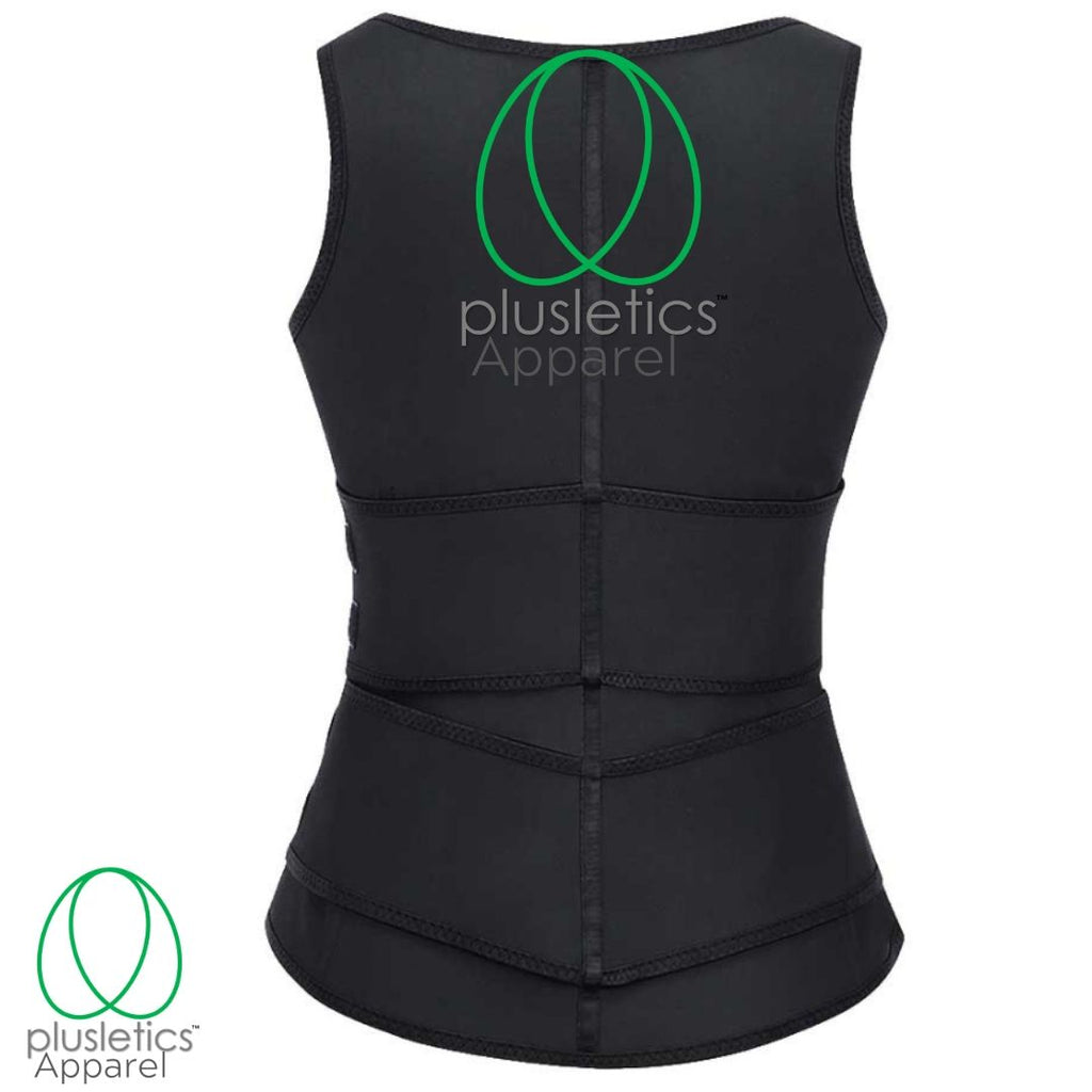 Double Snatched Latex Vest – Plusletics® Apparel - Fitness Chick  Enterprises, Inc.