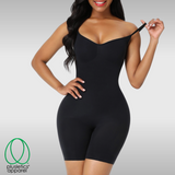 Sculptuous Mid-Thigh Catsuit - Midnight