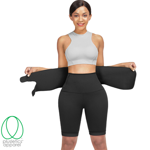 Miookiss Waist Trainer for Women Lower Belly Fat，Plus Size Women Tummy  Control Waist Shaper with Loop， Black Adjust and Comfortable Waist Cincher