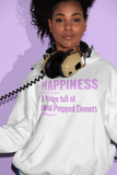 Happiness A fridge full of Meal Prepped Dinners | Happiness Hoodies